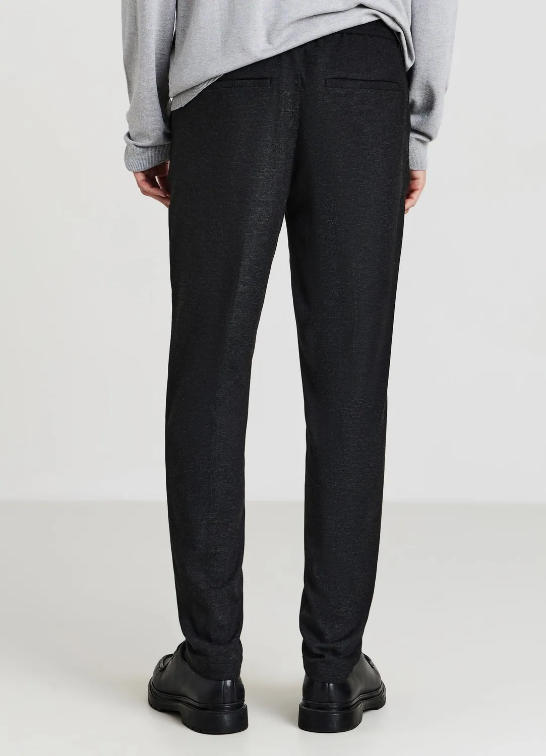 Calliope pantalon uni homme taille élastique