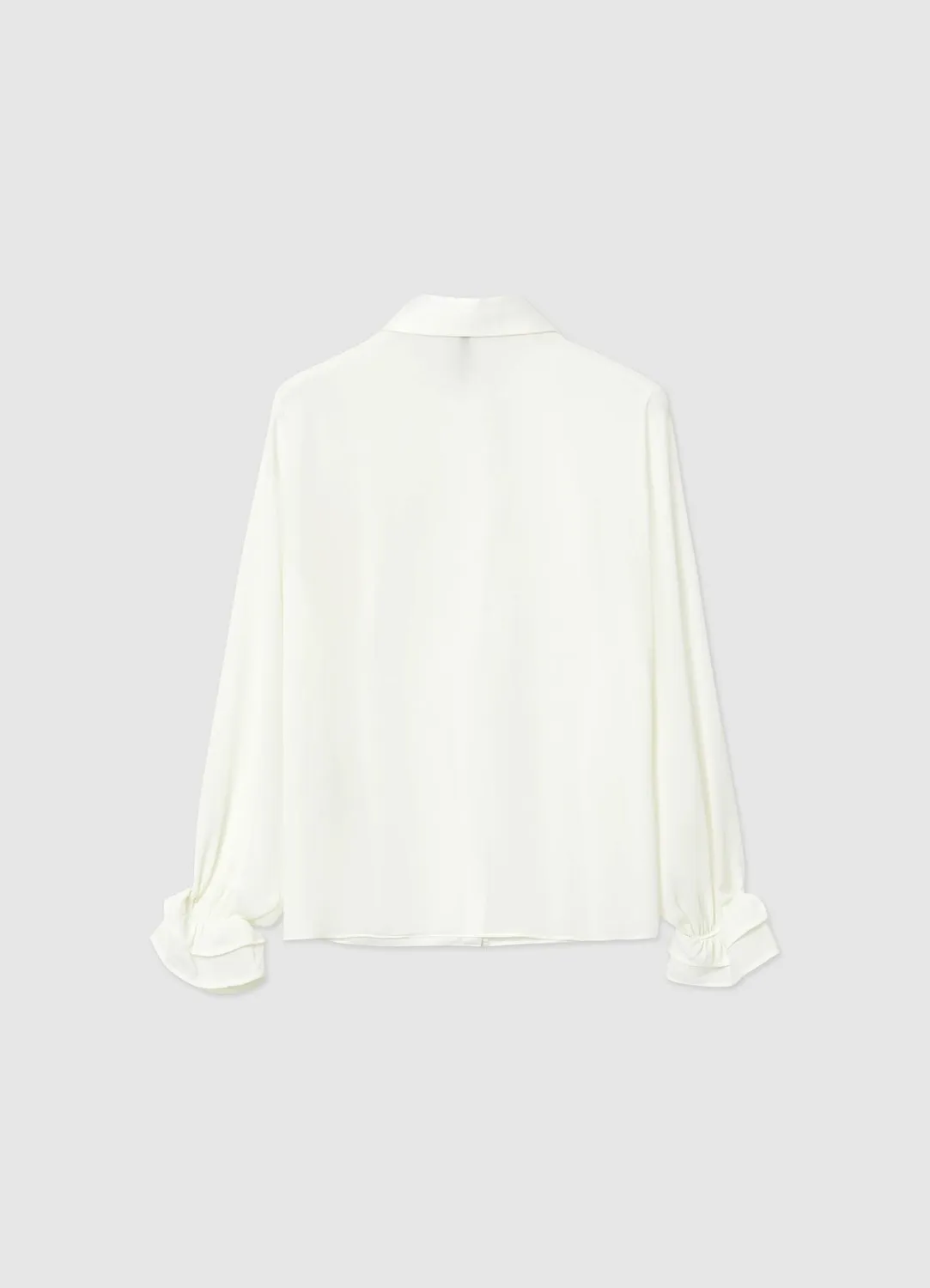 Calliope chemise bicolore femme manches longues S coton