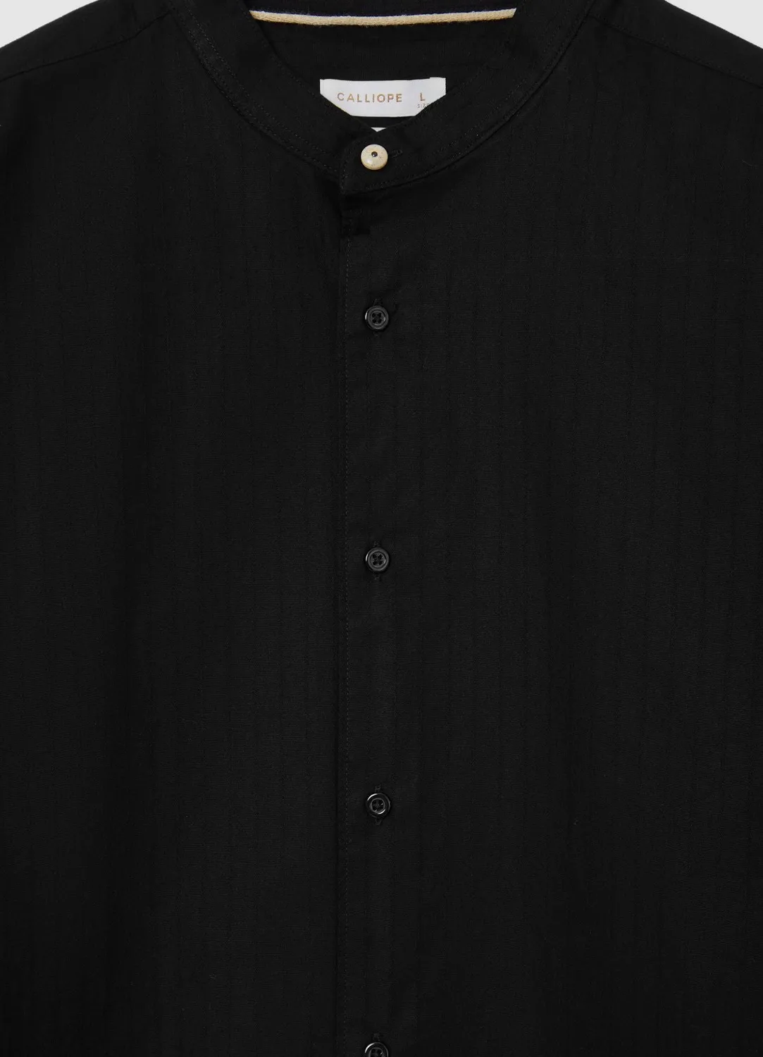 Calliope chemise coréenne homme côtelée boutonnée