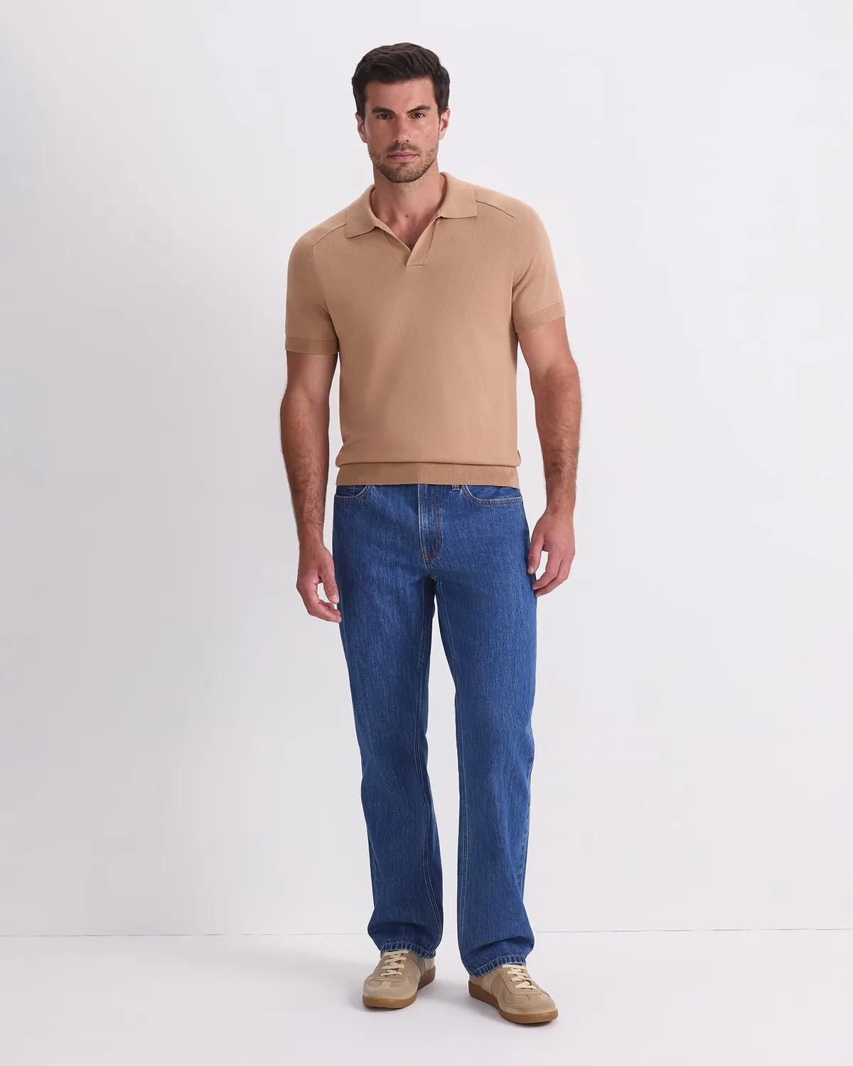 Sportscraft Brookes polo maille homme soie-coton