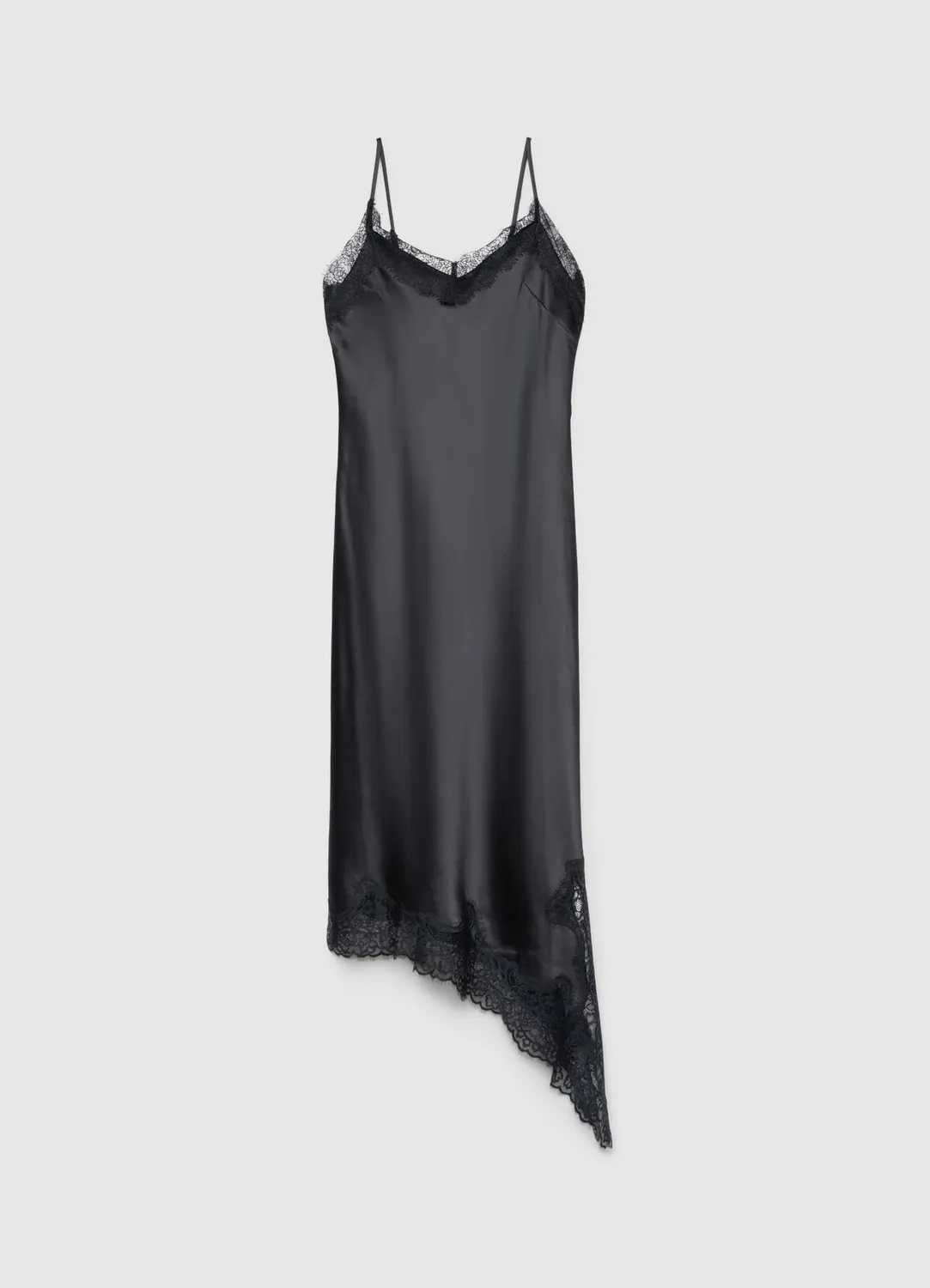 Calliope robe nuisette asymétrique dentelle femme