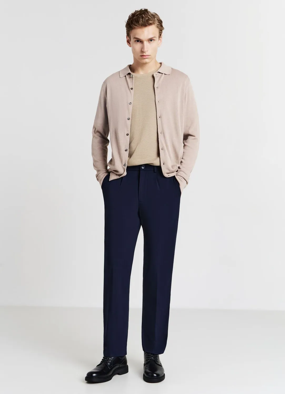 Calliope jogger homme coton taille élastique L