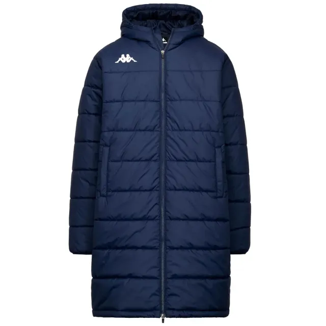 Kappa Lodiolo doudoune homme bleu capuche