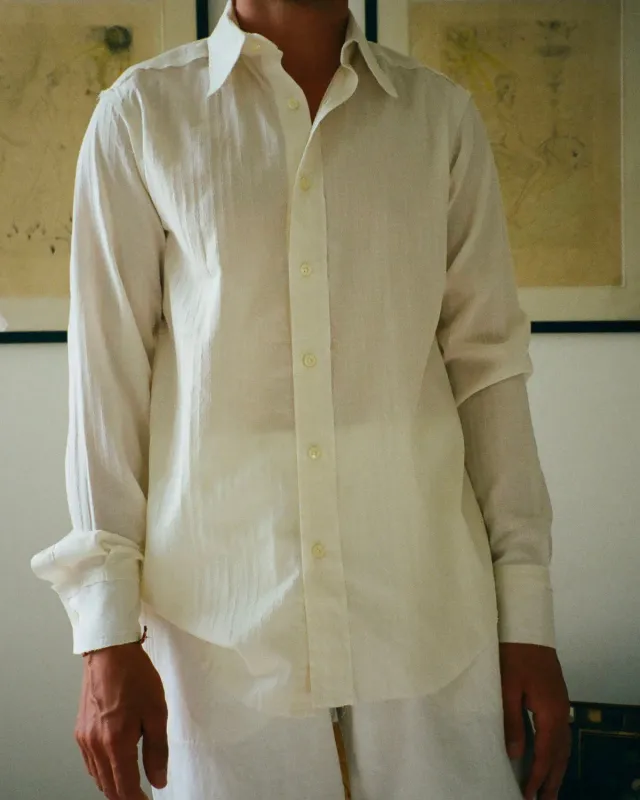 Erevan Jagger Chaînes chemise coupe cintrée
