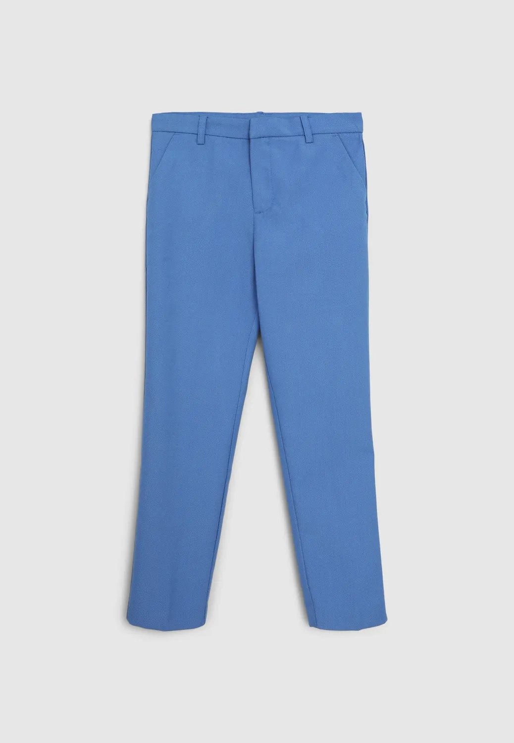 Pantalon Calliope uni garçon zip poches