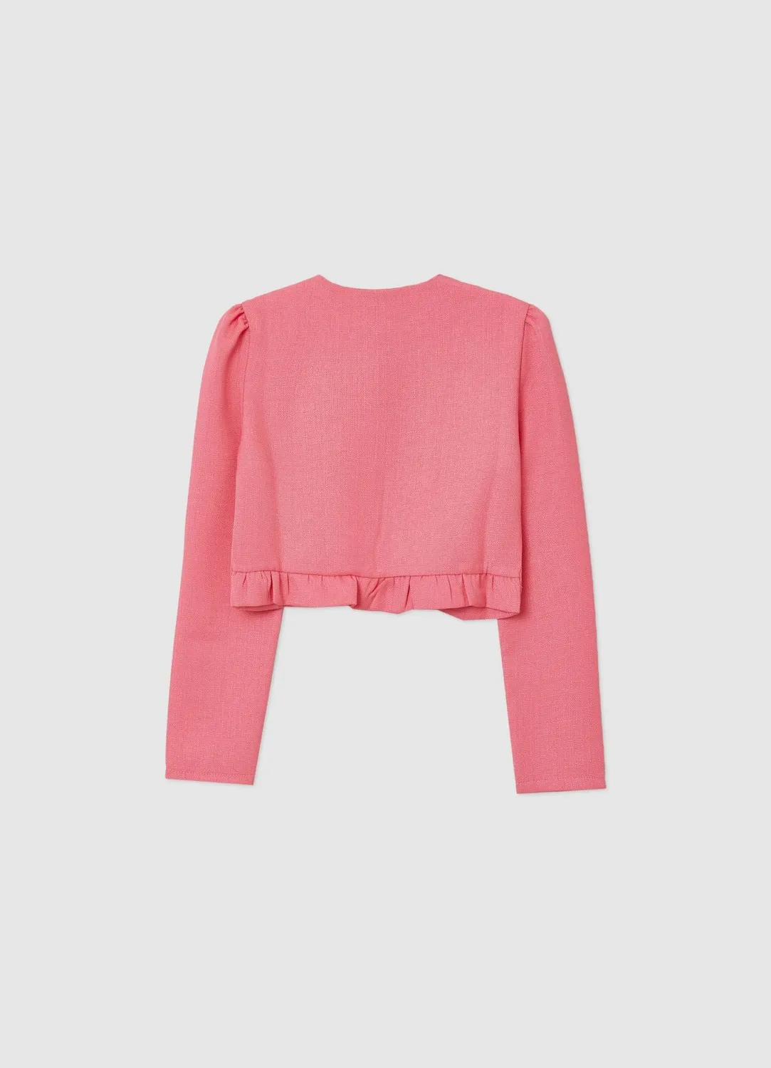 Calliope boléro fille uni bouton