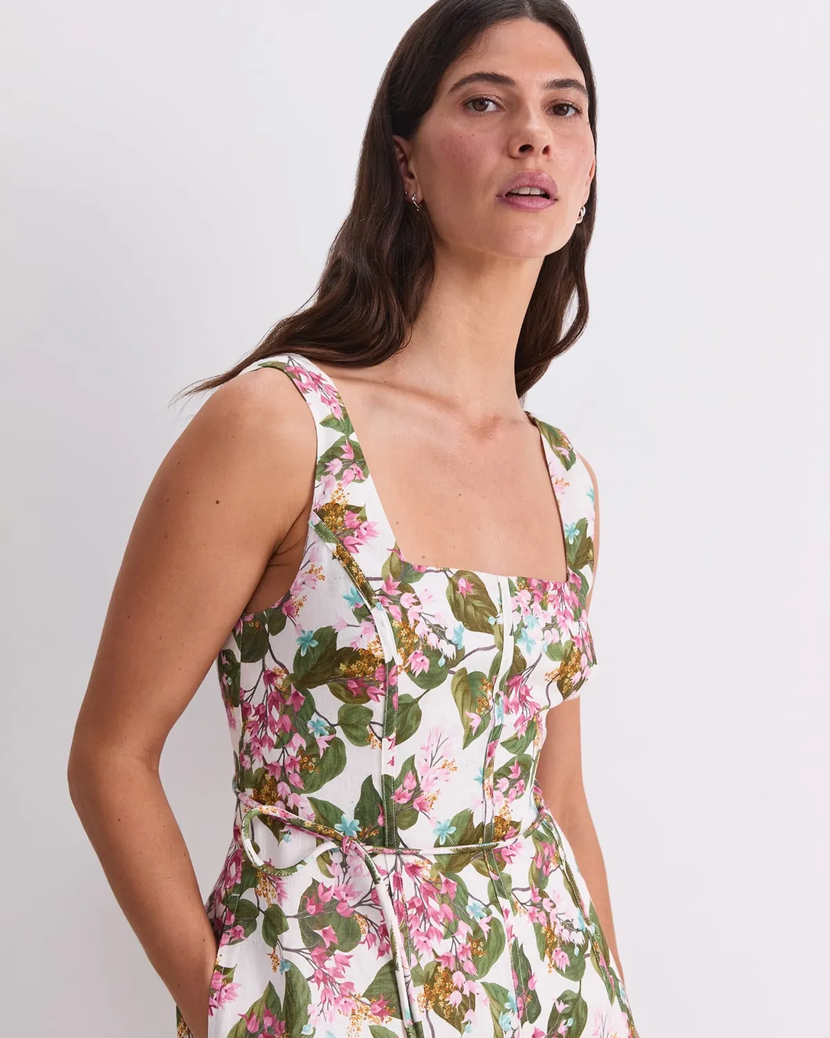 SPORTSCRAFT Osterley robe midi lin Liberty femme