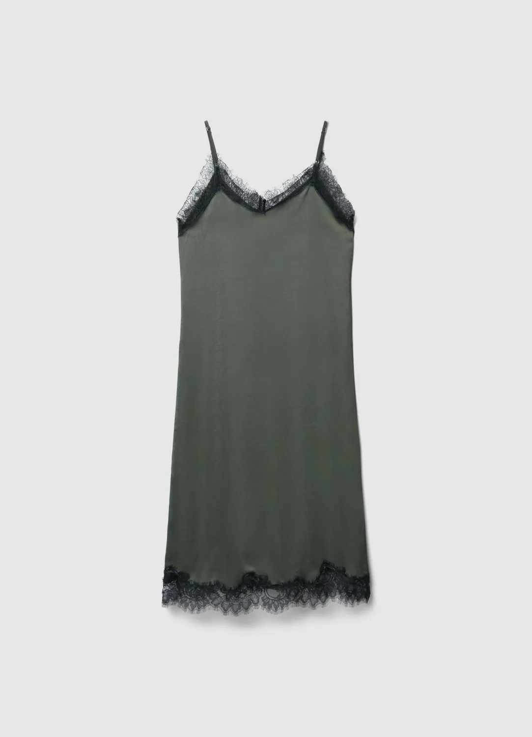 Calliope robe longue lingerie satin dentelle femme