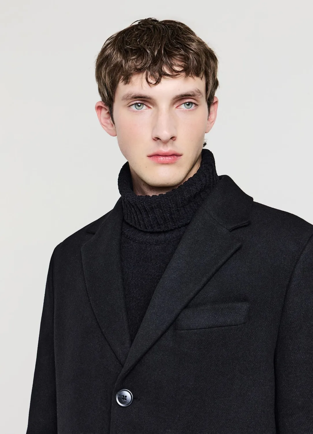 Calliope manteau classique homme doublé
