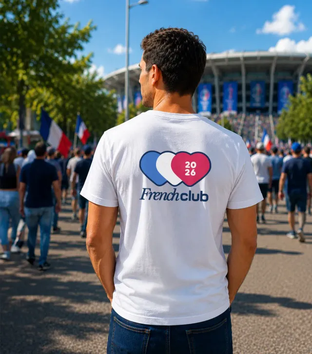Cocorico Collectif t-shirt homme blanc coton