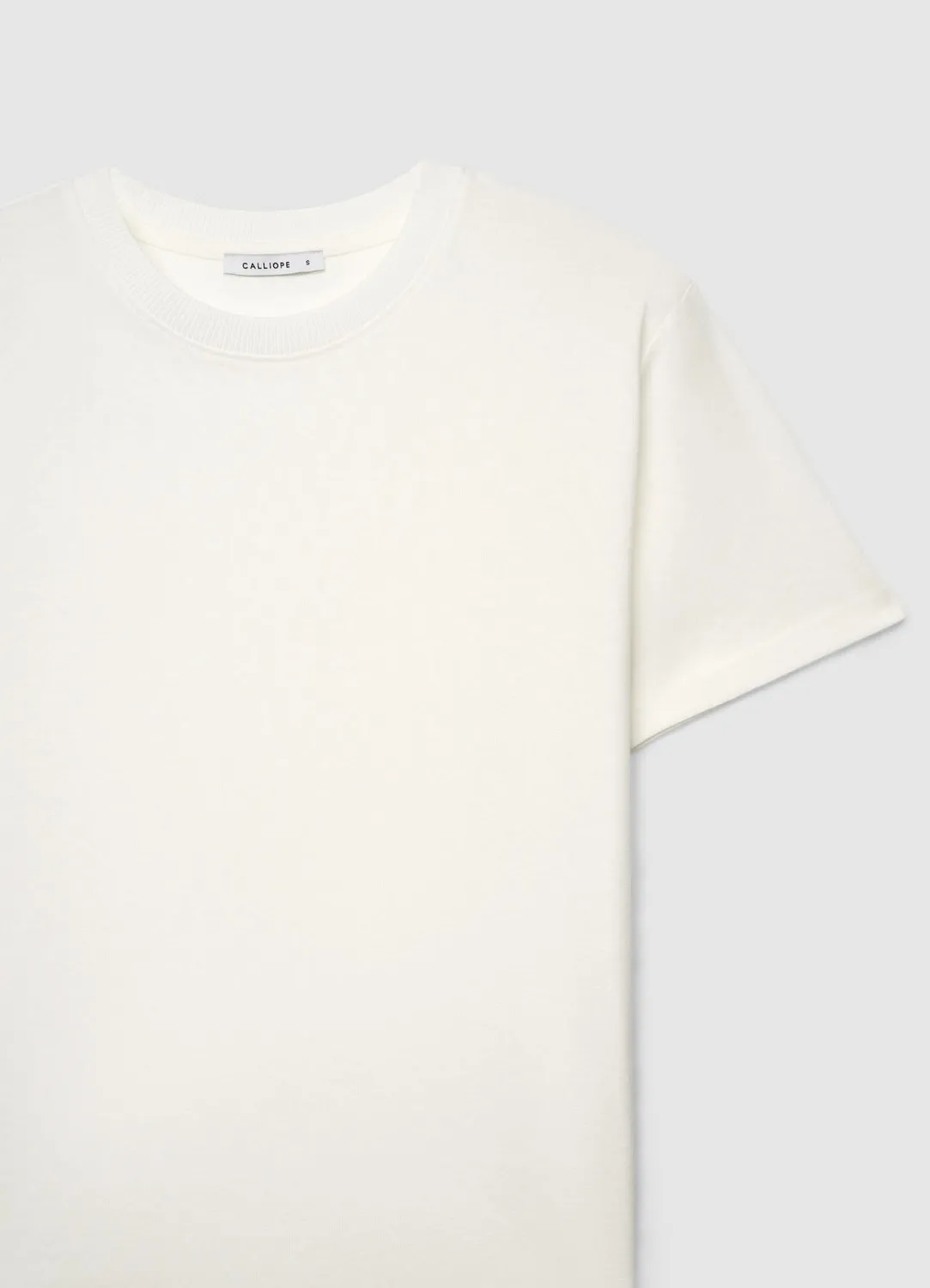Calliope T-shirt regular t-shirt femme uni col rond