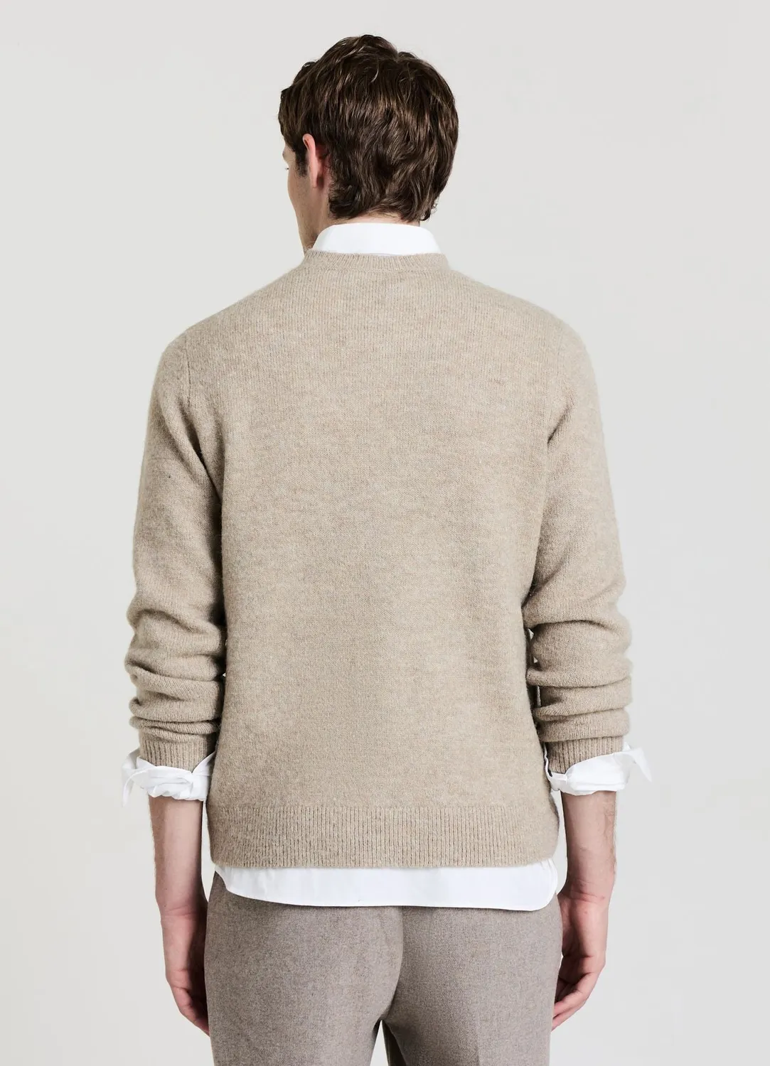 Calliope Maglia Pull Homme Col Rond Uni