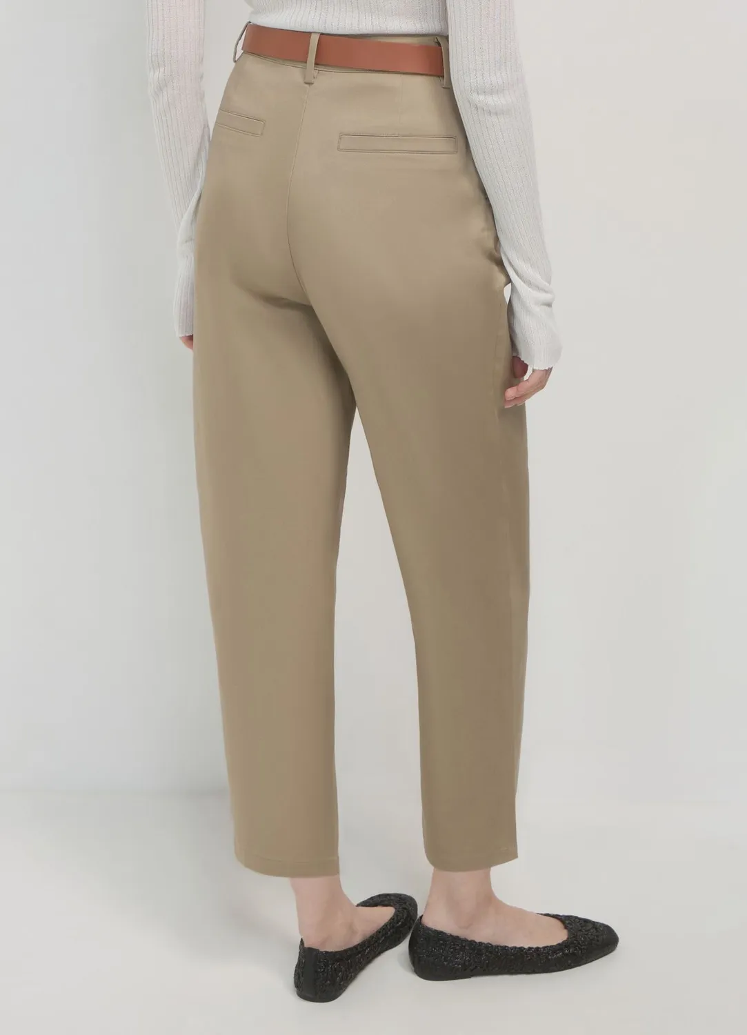 Calliope Carrot Fit pantalon femme taille haute