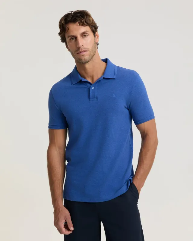Sportscraft SC Melange polo piqué taille M coton