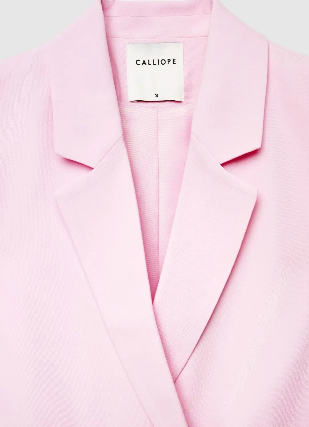Calliope gilet double boutonnage femme à ceinture