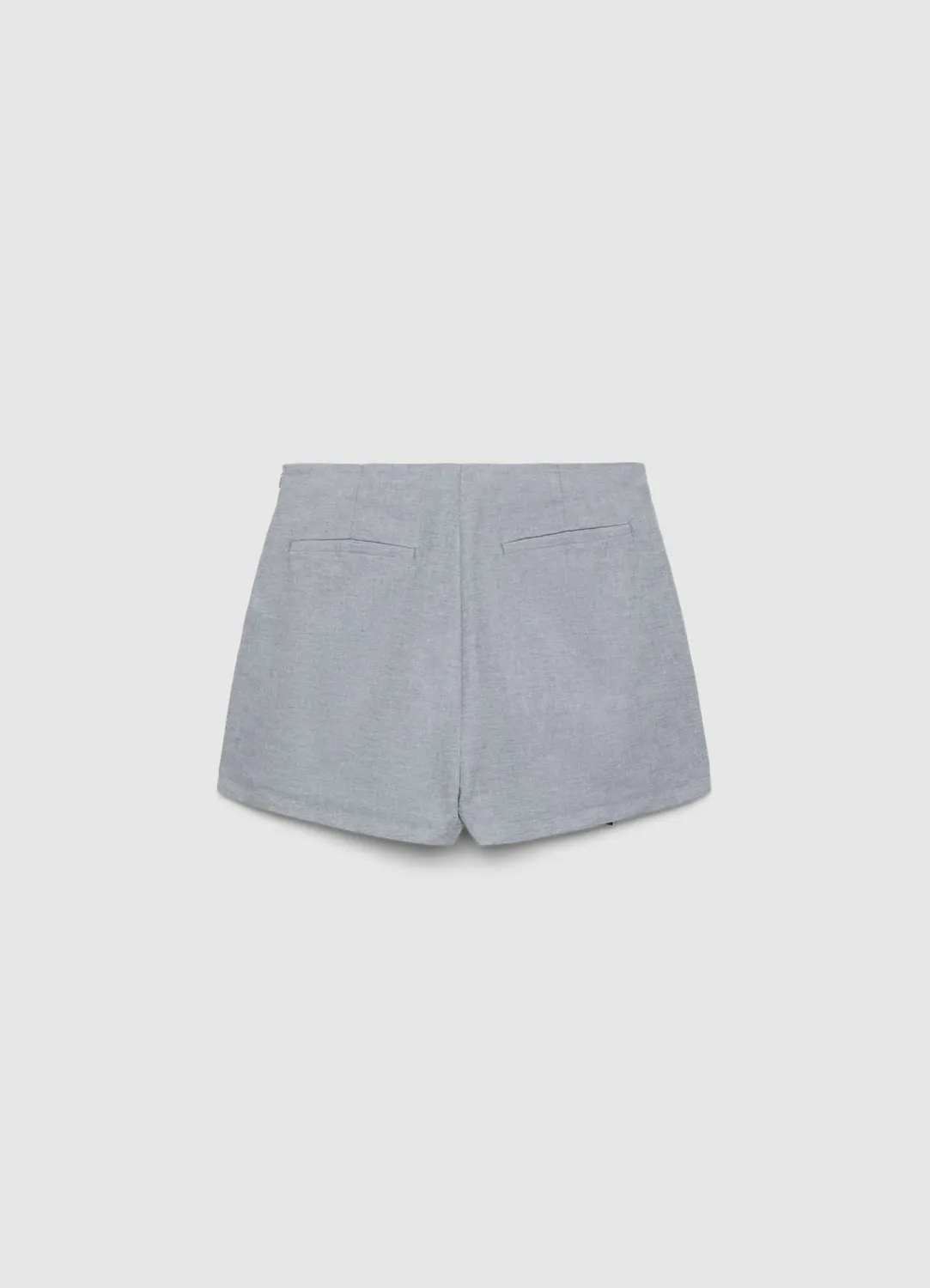 Calliope jupe-short fente portefeuille femme taille haute