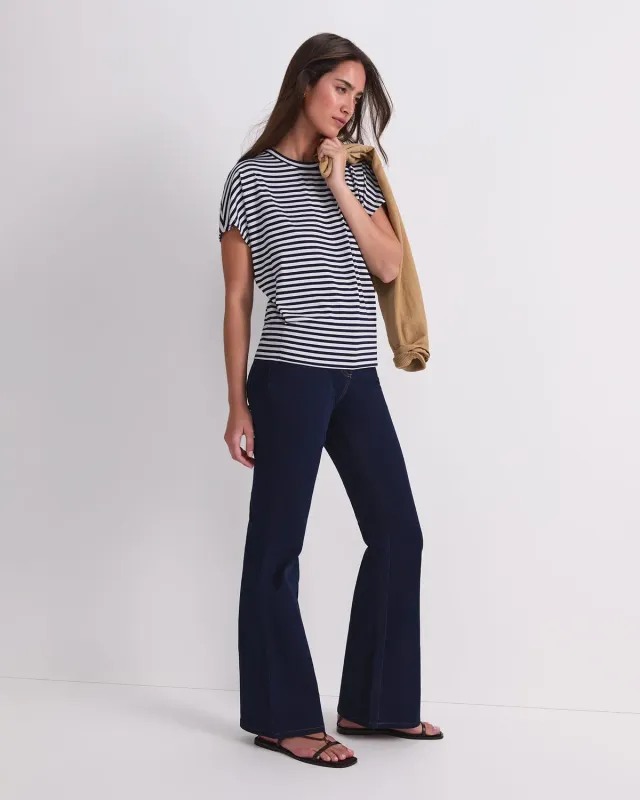 Sportscraft Chloe Lurex tee-shirt femme rayé