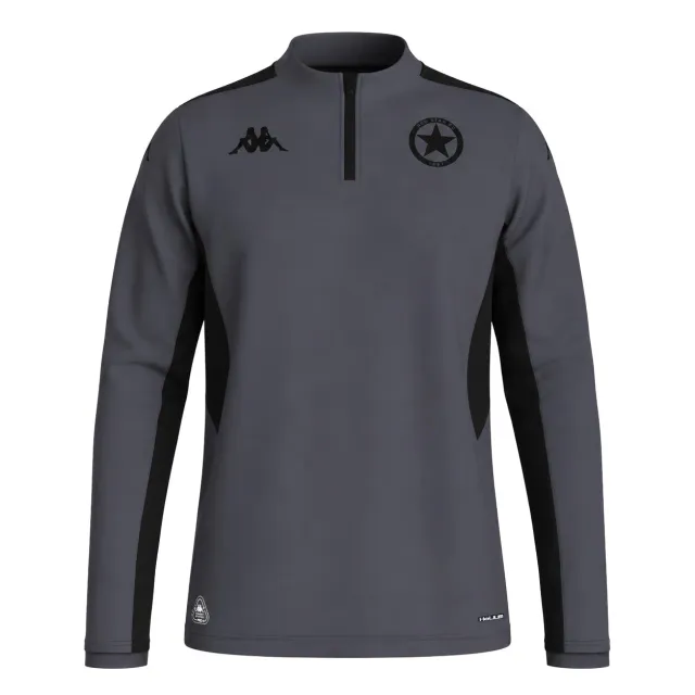 Robe di Kappa Muzira Pro 2 sweat Red Star FC gris homme