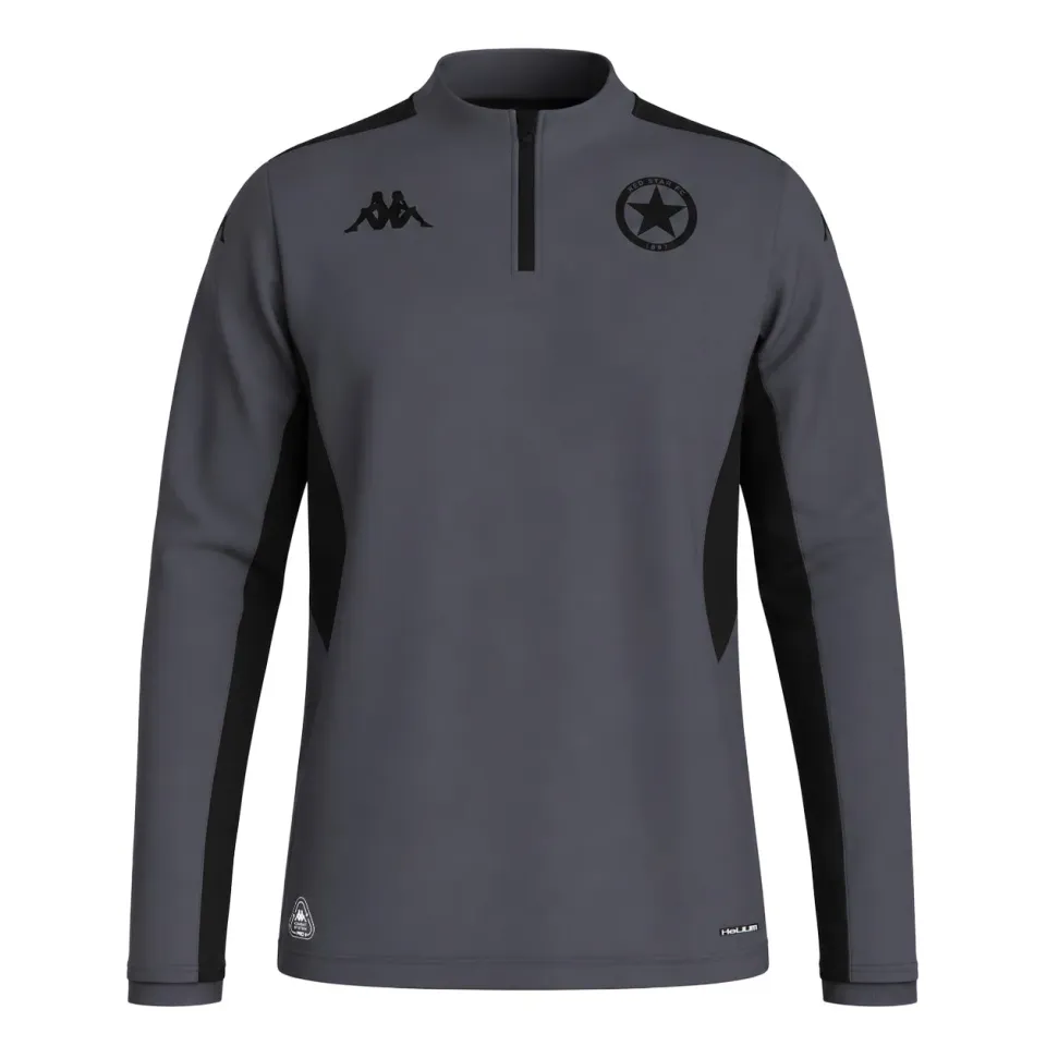 Robe di Kappa Muzira Pro 2 sweat Red Star FC gris homme