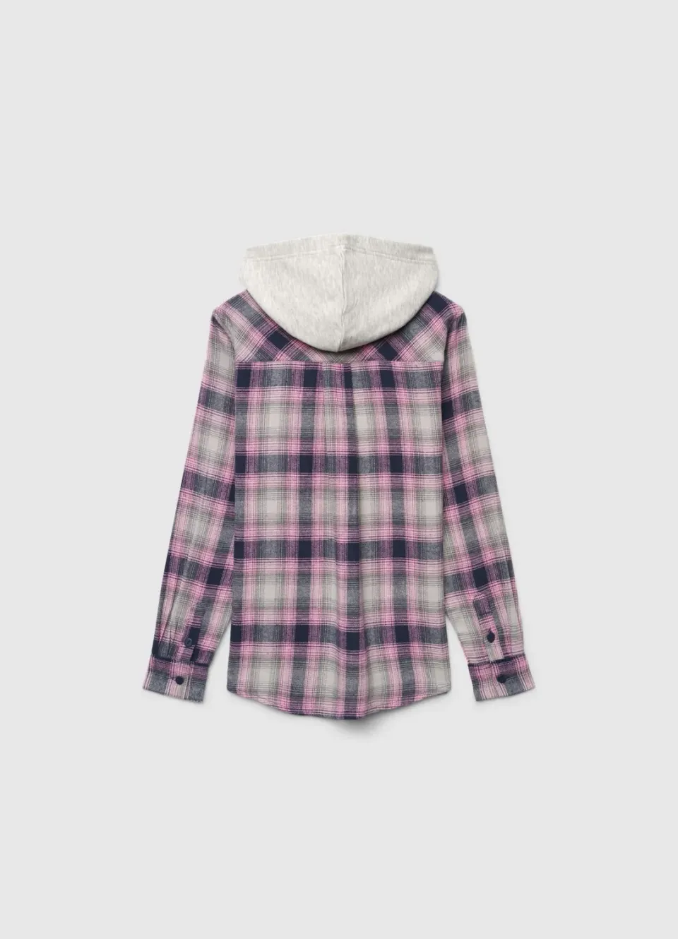 Calliope Chemise à carreaux fille capuche