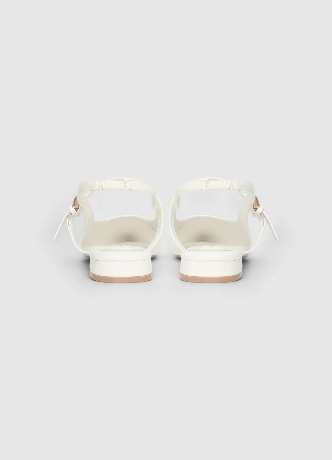 Calliope slingback pointue plate femme talon 2cm