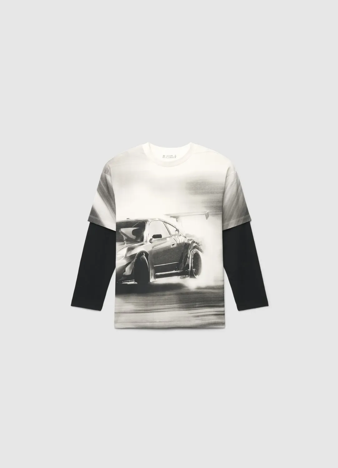 Calliope over auto t-shirt enfant manches longues