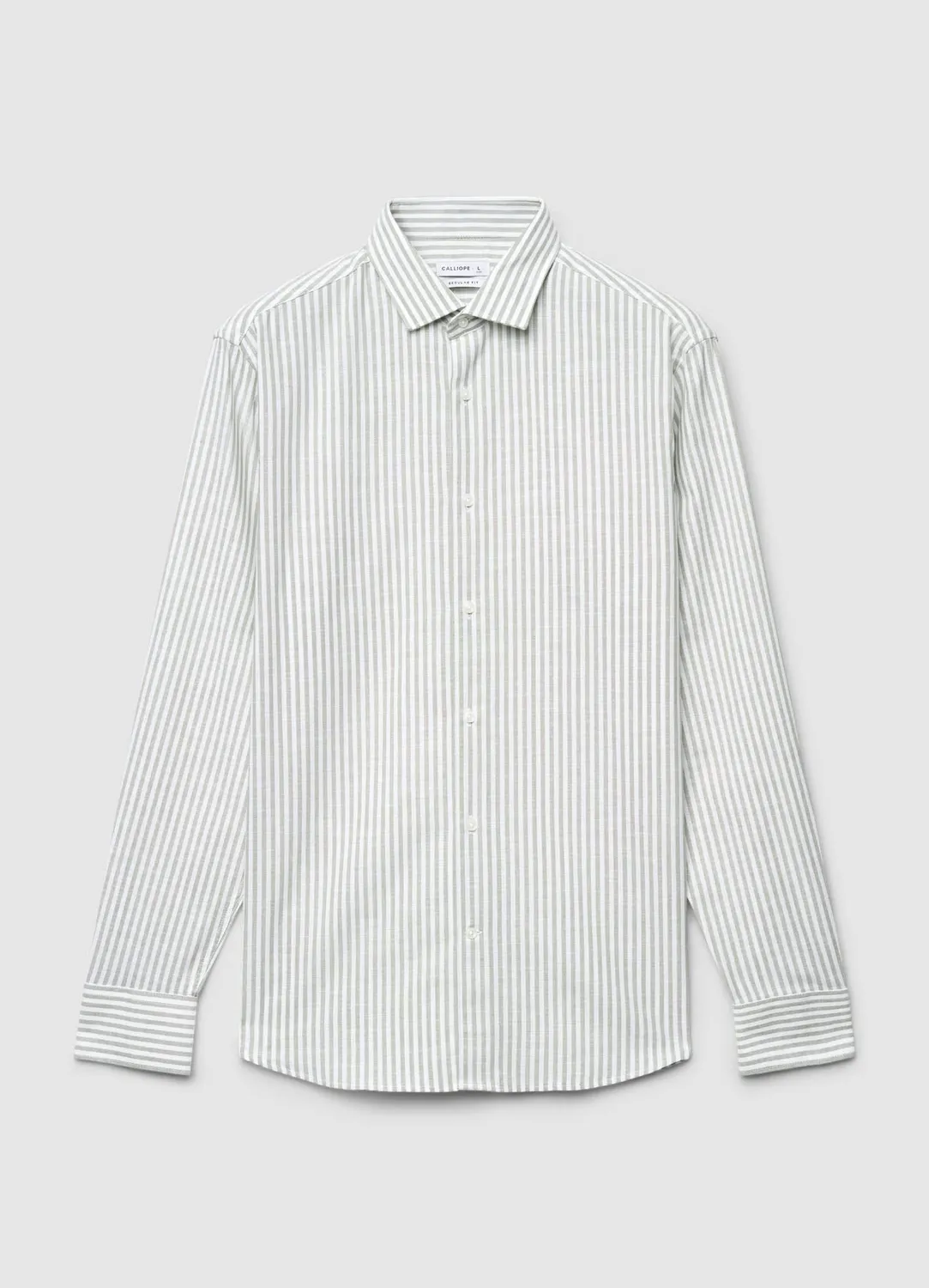 Calliope chemise rayée chemise homme taille L regular