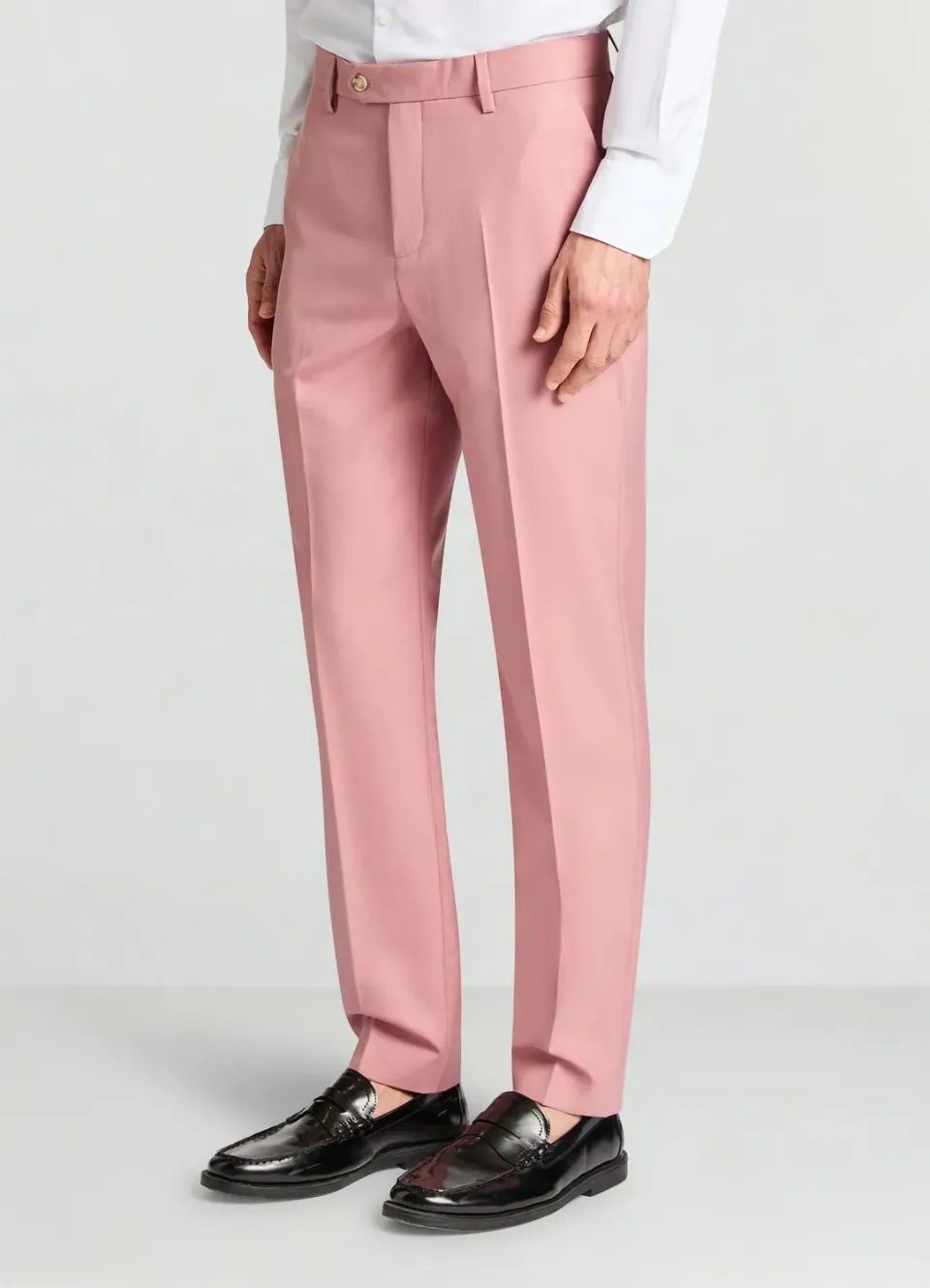 Calliope pantalon costume homme droit pli central
