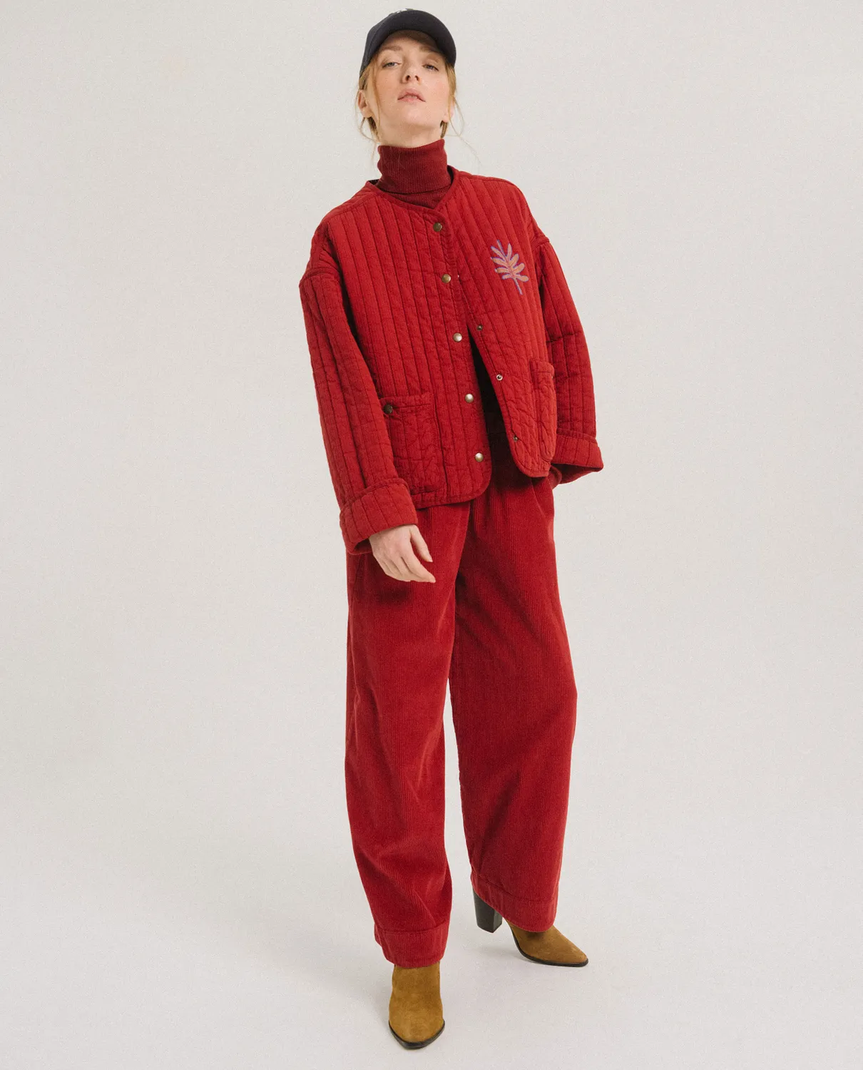 Tinsels Djoudi pantalon Cherry velours coton
