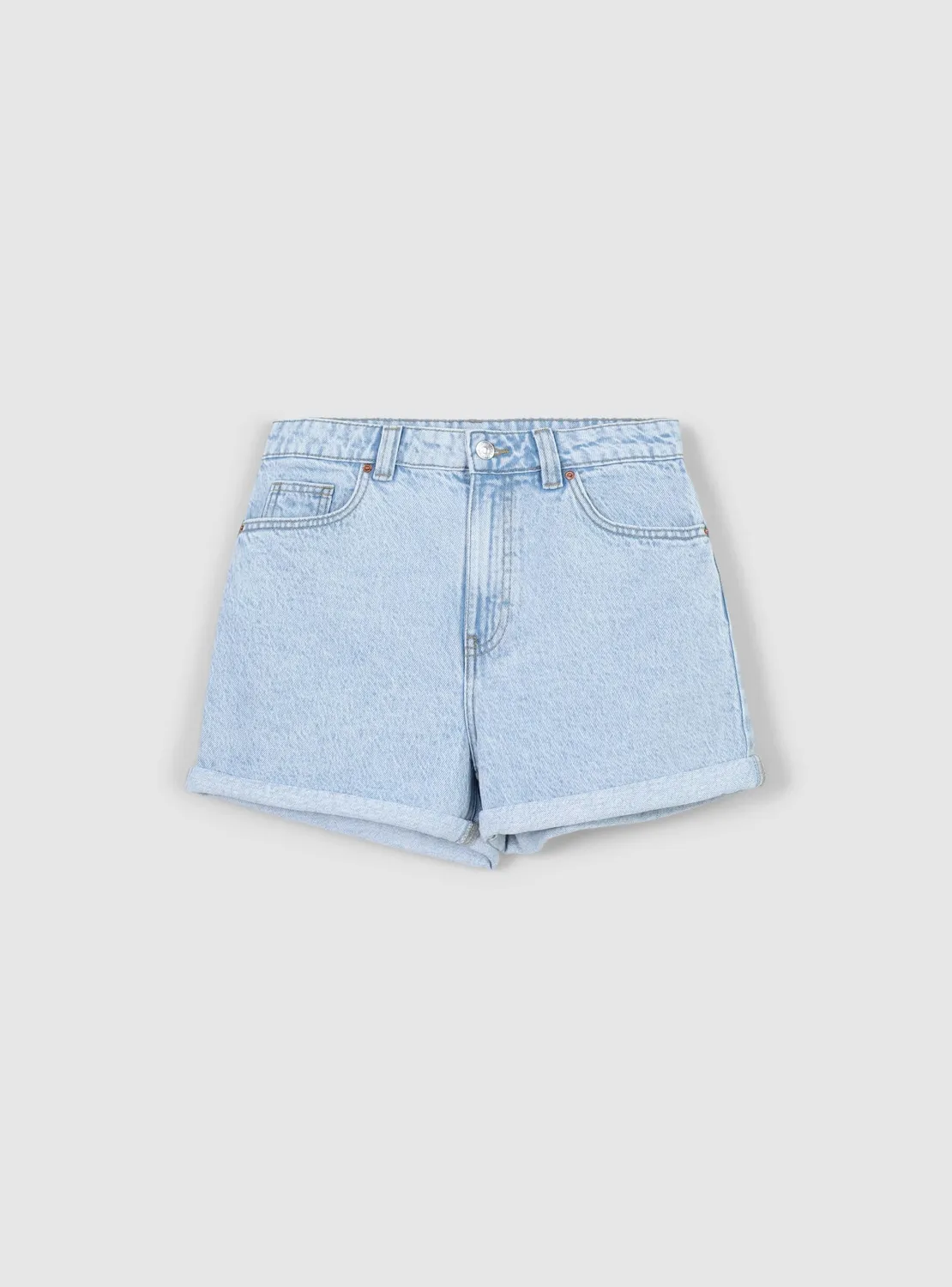 Calliope pantaloncini short mom jean femme denim