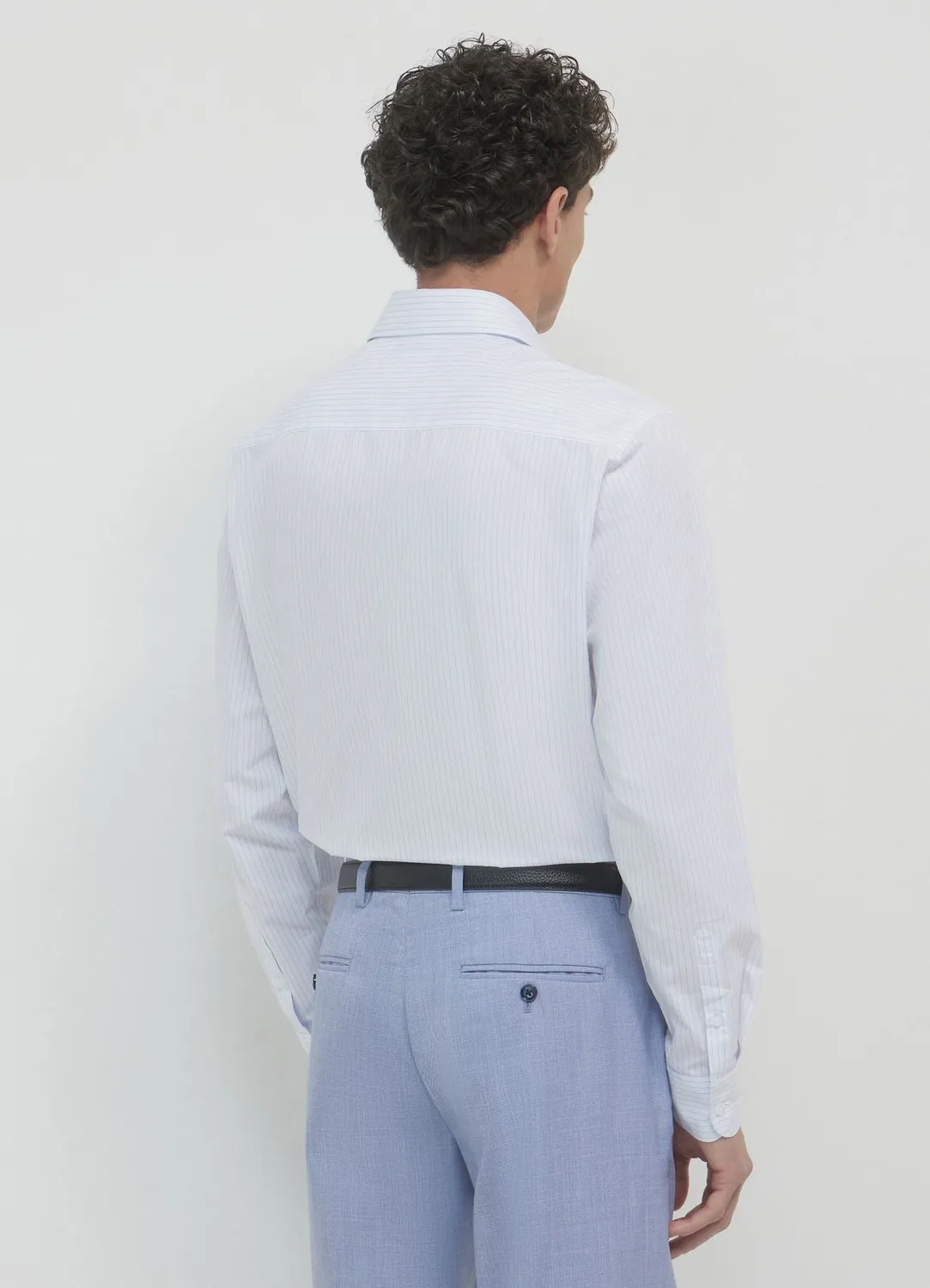 Calliope chemise rayée homme manches longues
