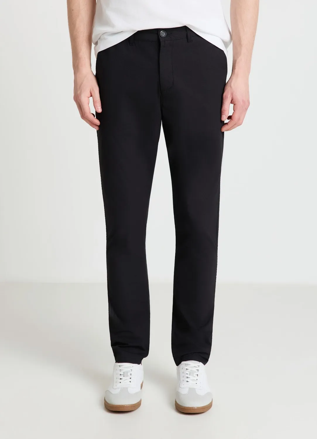 Calliope pantalon chino homme taille élastiquée coupe droite