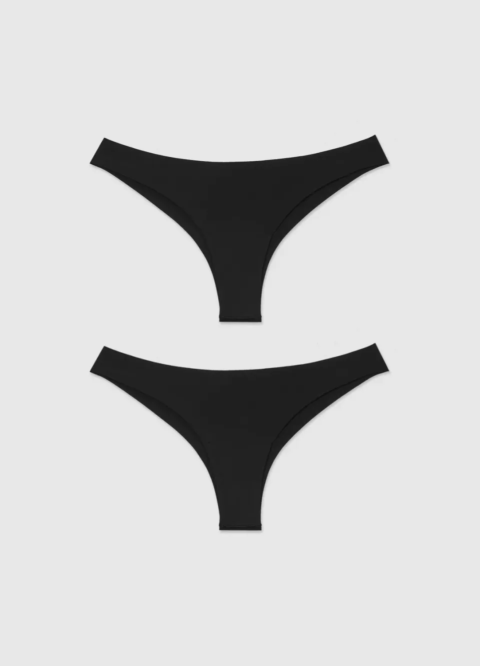 Calliope lot 2 slips brésiliens femme XS sans couture
