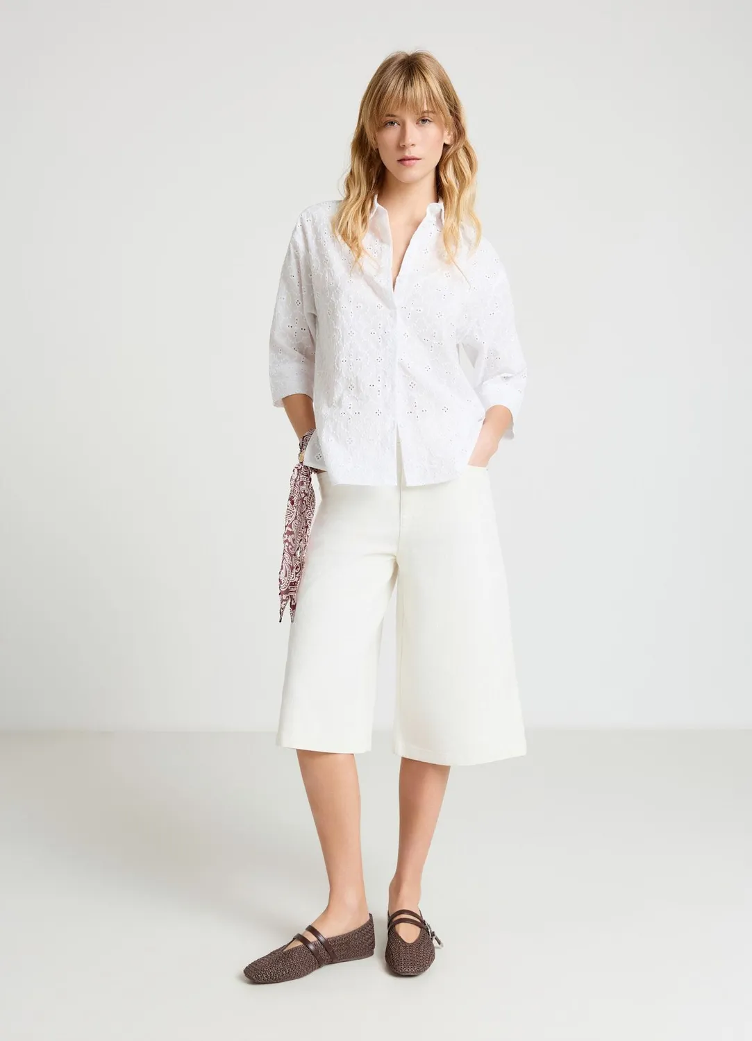 Calliope chemise oversize femme sangallo