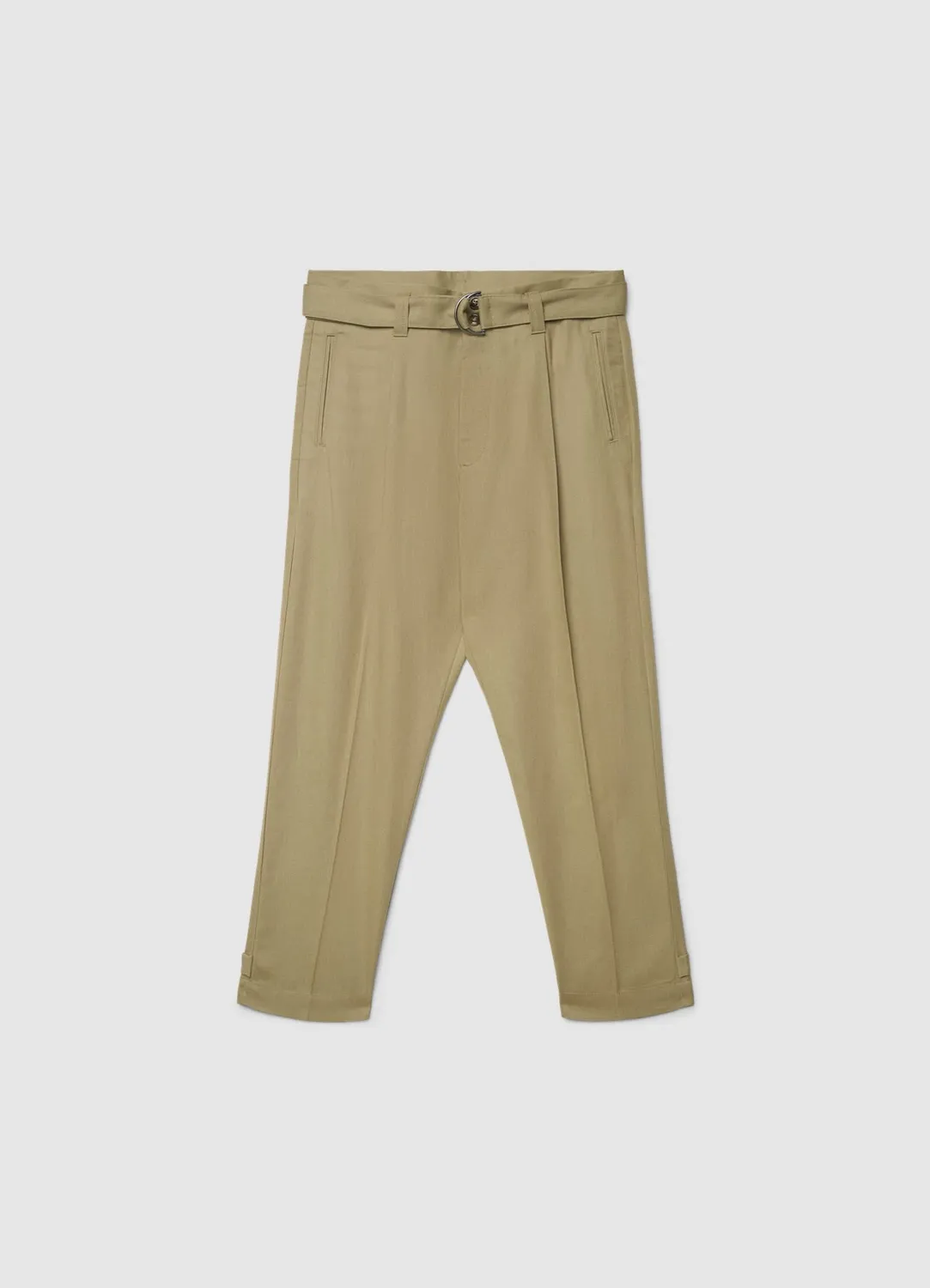Calliope pantalon homme lin ceinture intégrée