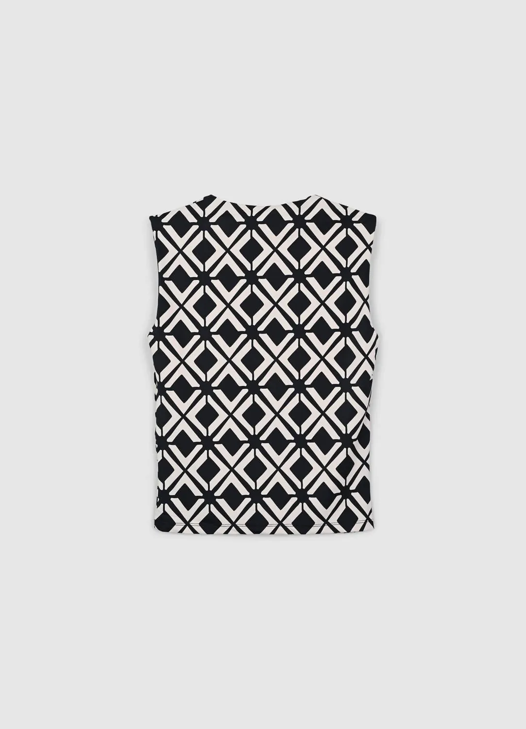 Calliope carre top femme fantaisie col carre