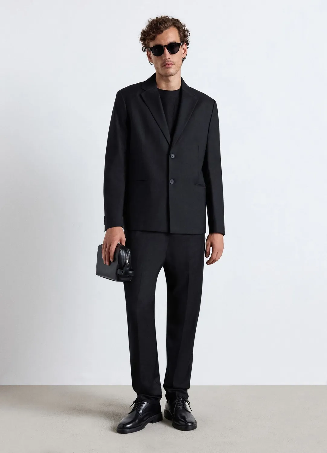Calliope Pantaloni straight eleganti con vita pantalon homme