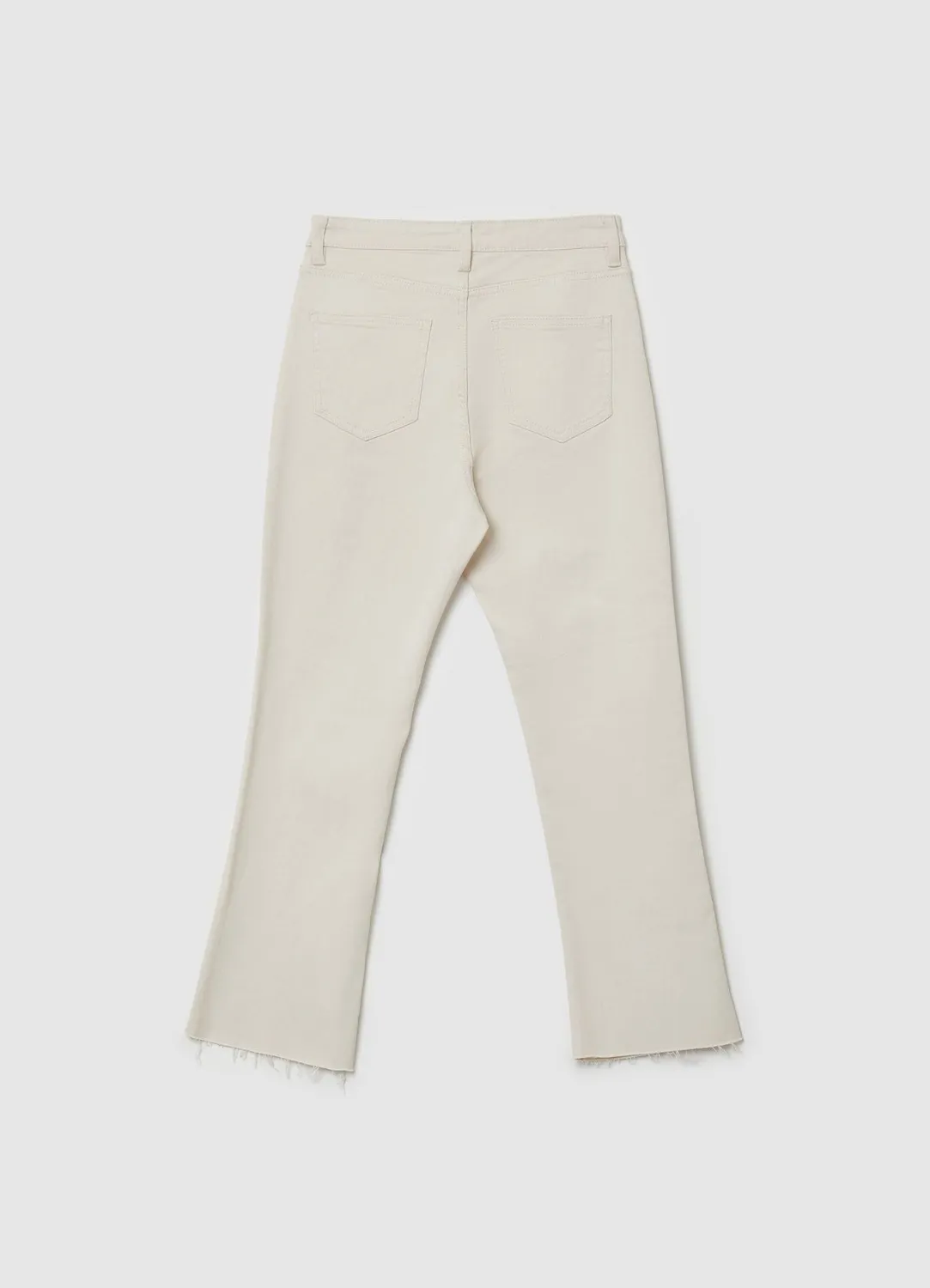 Calliope pantalon cropped flare femme coton 5 poches