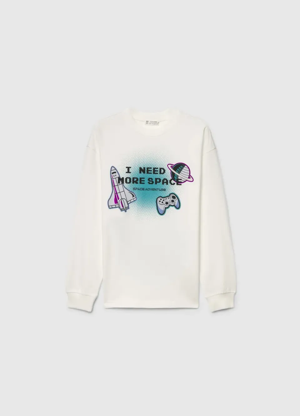 Calliope t-shirt manches longues astronaute garçon