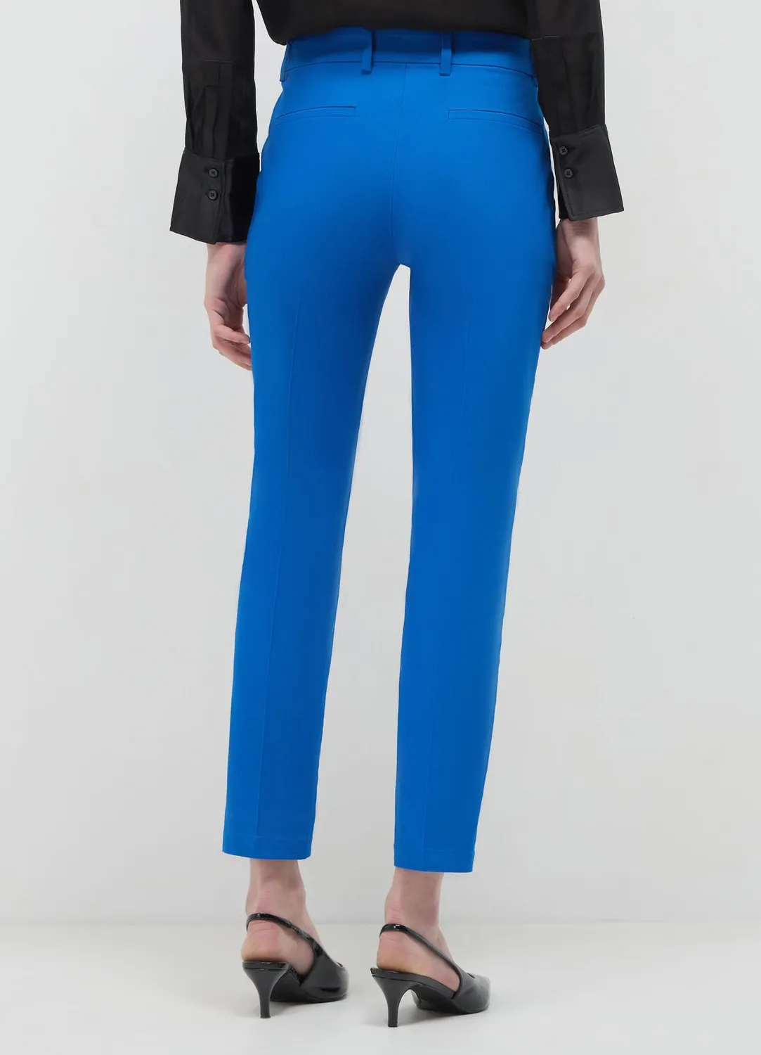 Calliope pantalon rasatello coton femme regular