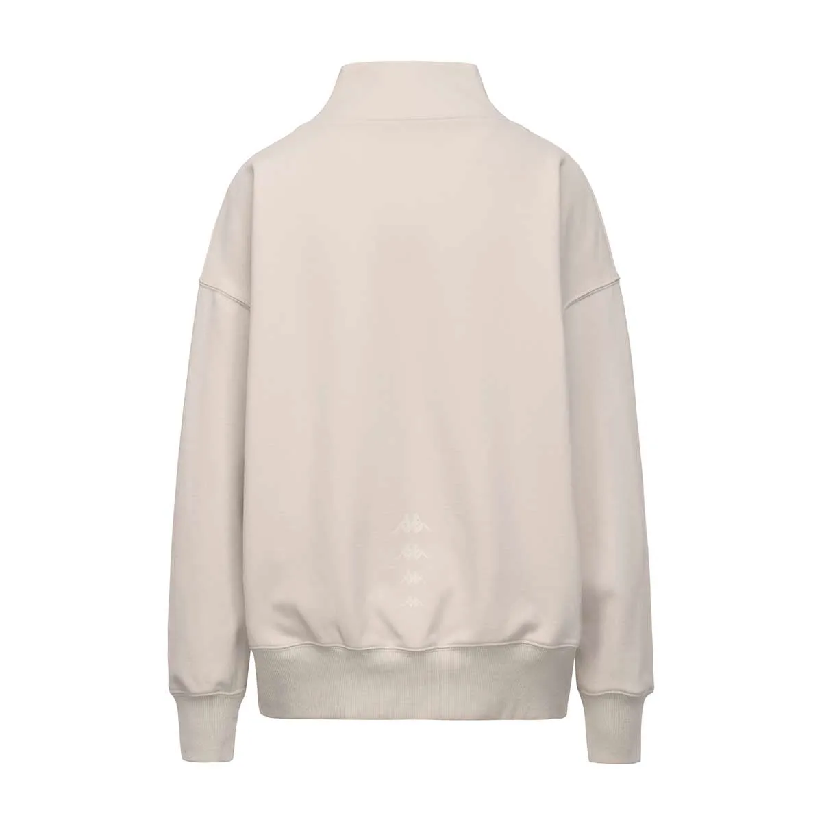 Robe di Kappa Ileria sweat femme beige demi-zip