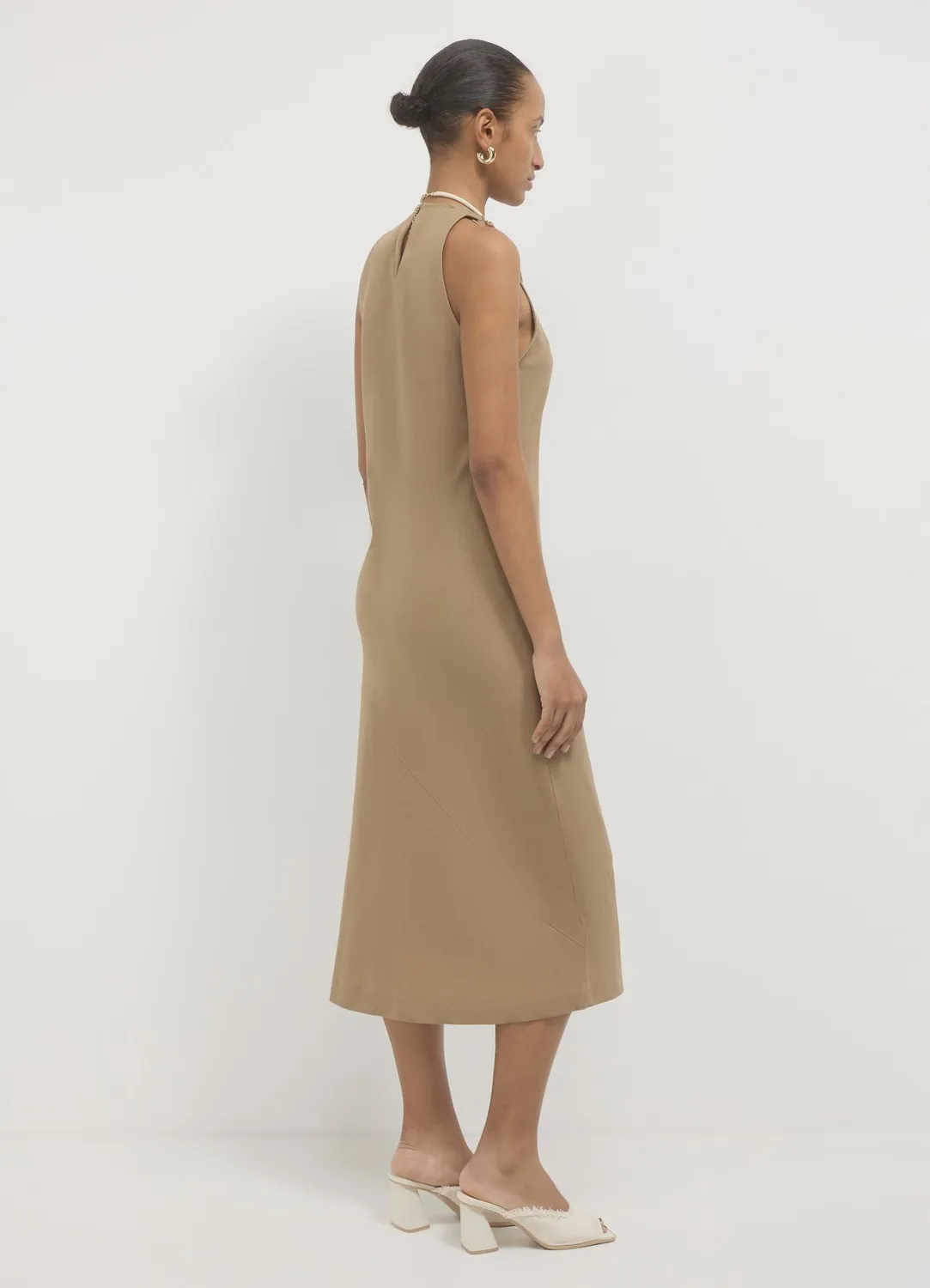 Calliope tubino robe longue femme unie