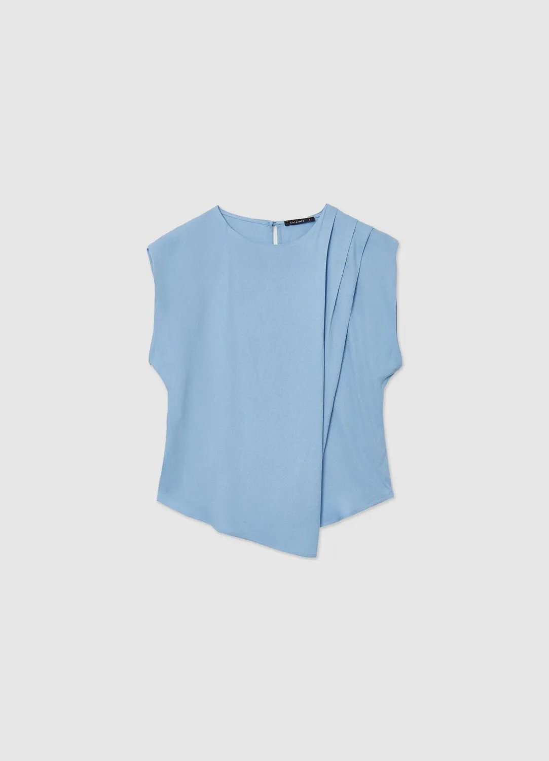 Calliope blouse plissée sans manches femme regular