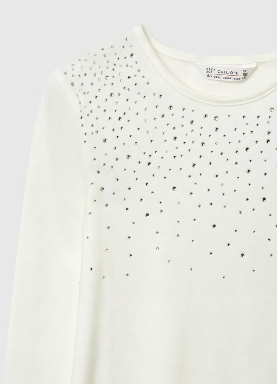 Calliope T-shirt manches longues fille strass