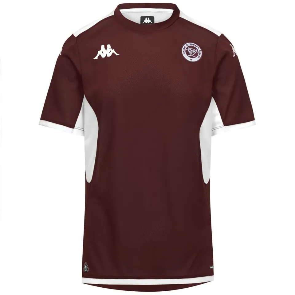 Kappa Mokiba Pro 2 UBB maillot rugby bordeaux homme