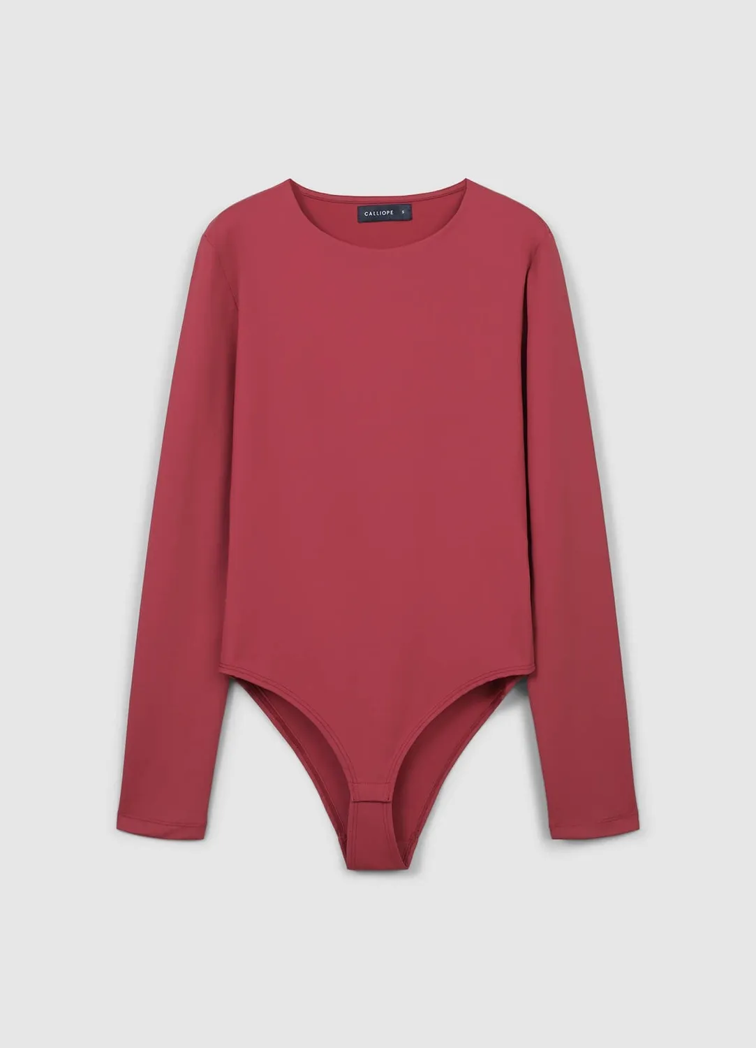 Calliope Body col rond femme manches longues uni