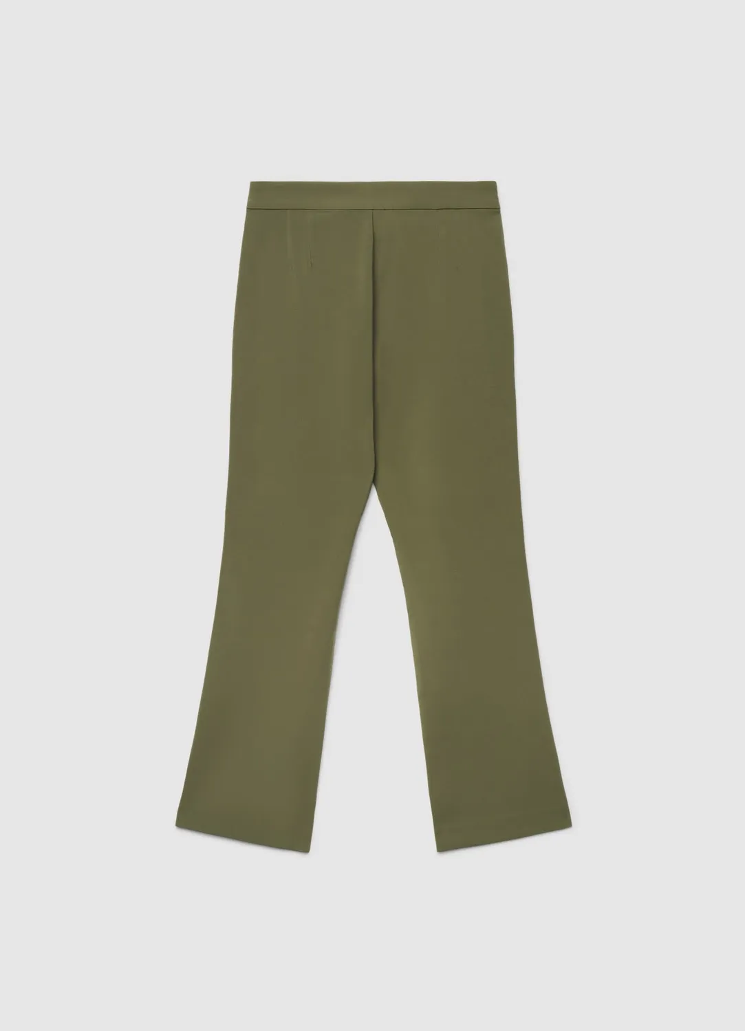 Calliope pantalon flare femme uni mini évasé
