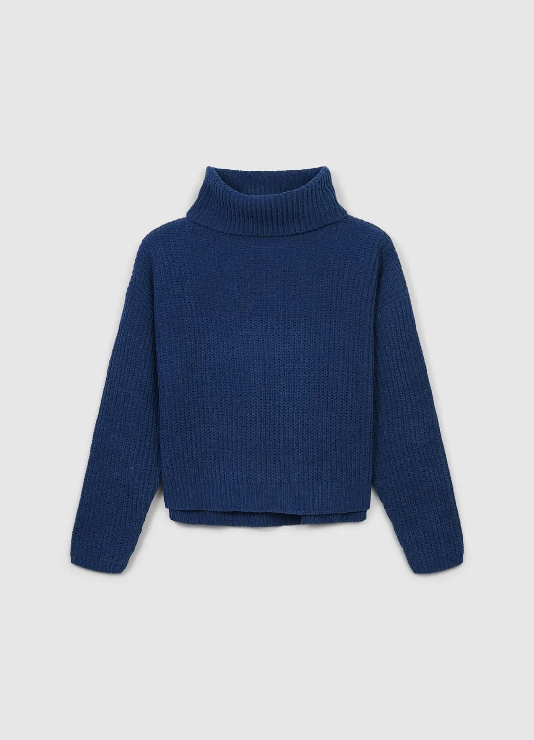 Calliope pull col roulé femme maille rasée