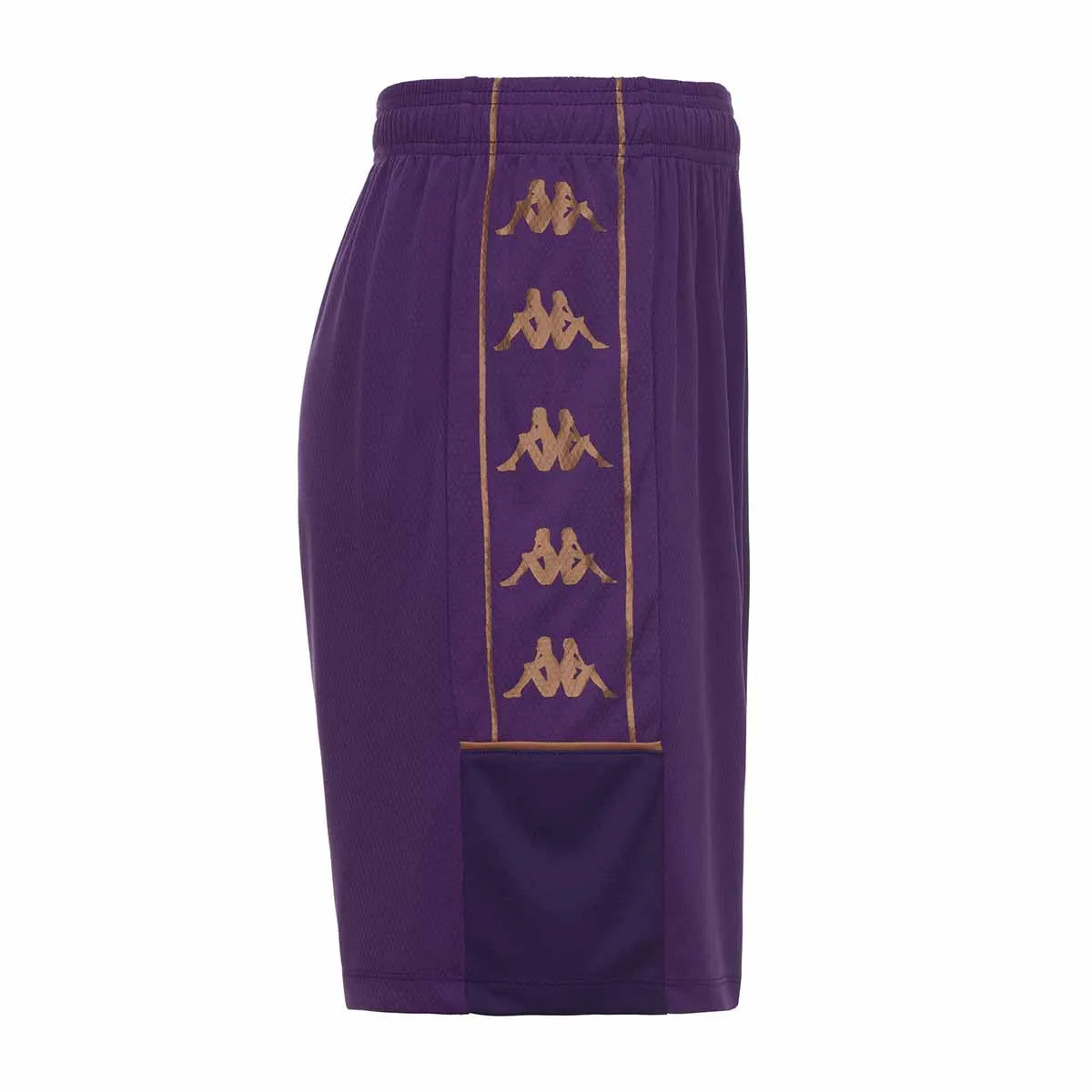Kappa Miondo short violet enfant polyester recyclé
