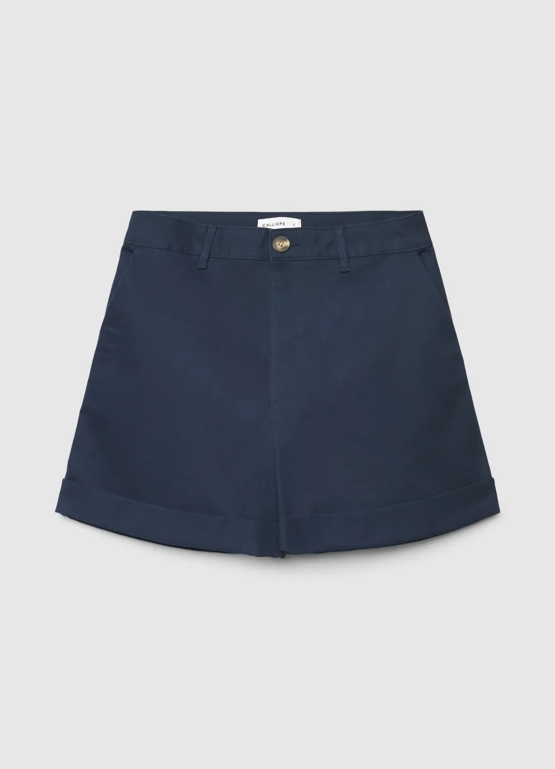 Calliope short chino à revers femme taille S